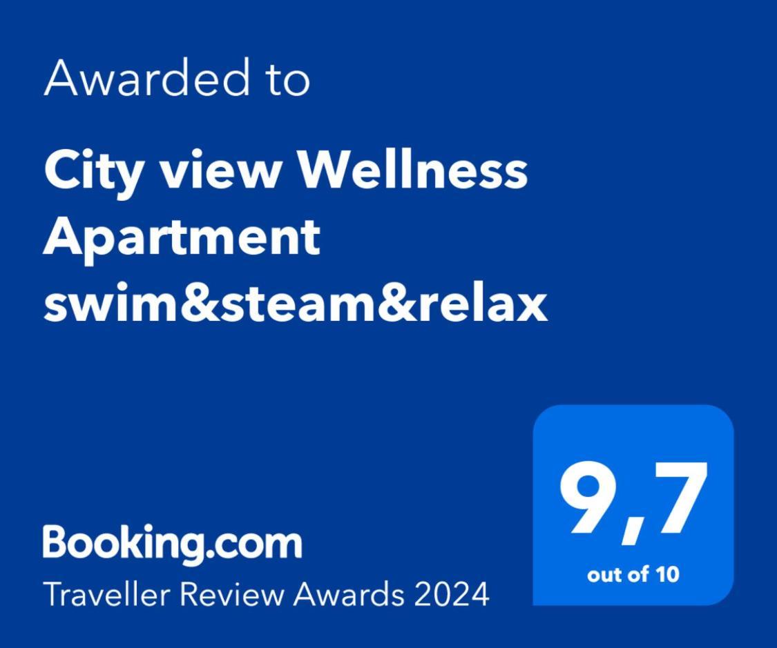 City View Wellness Apartment Swim&Steam&Relax Kraków Eksteriør billede